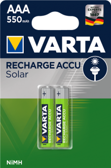 Varta Recharge Accu Solar AAA 550mAh 2'li İnce Kalem Pil kullananlar yorumlar